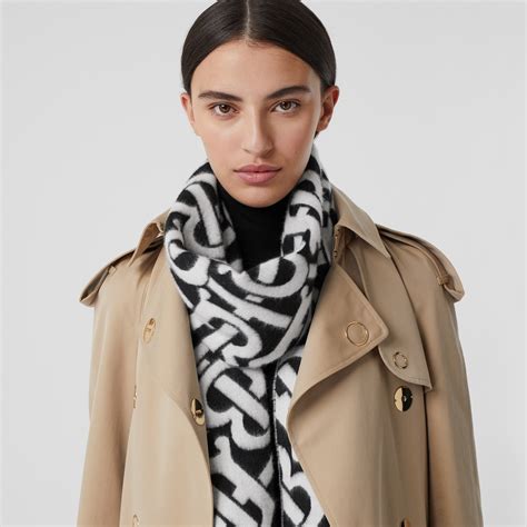 burberry monogram scarf|burberry scarf 50 cashmere wool.